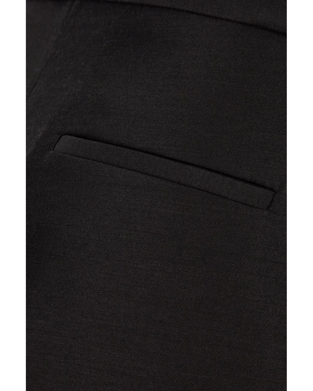 The Row Black Pleat Tailored Trousers