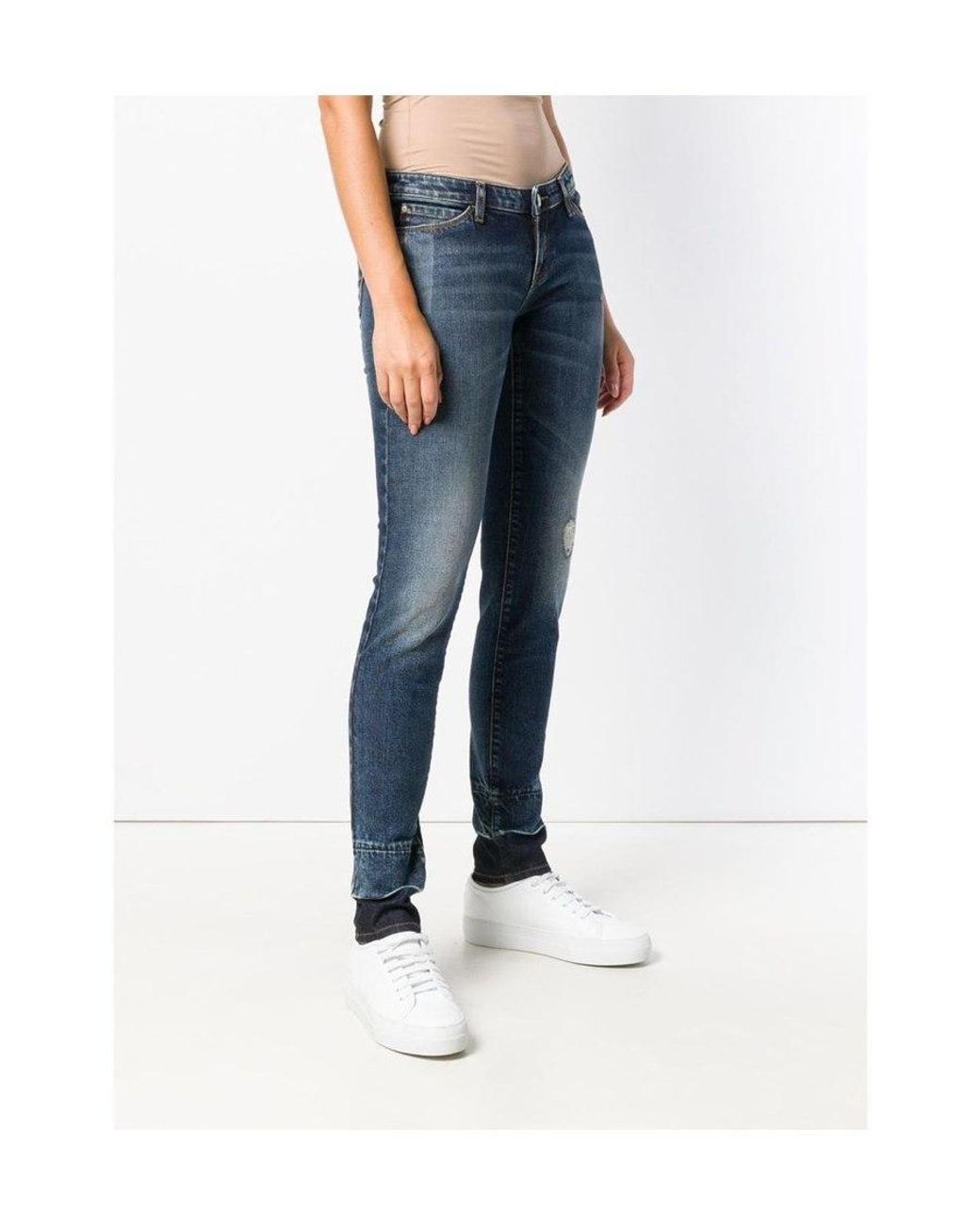 Emporio Armani Blue Logo Jeans