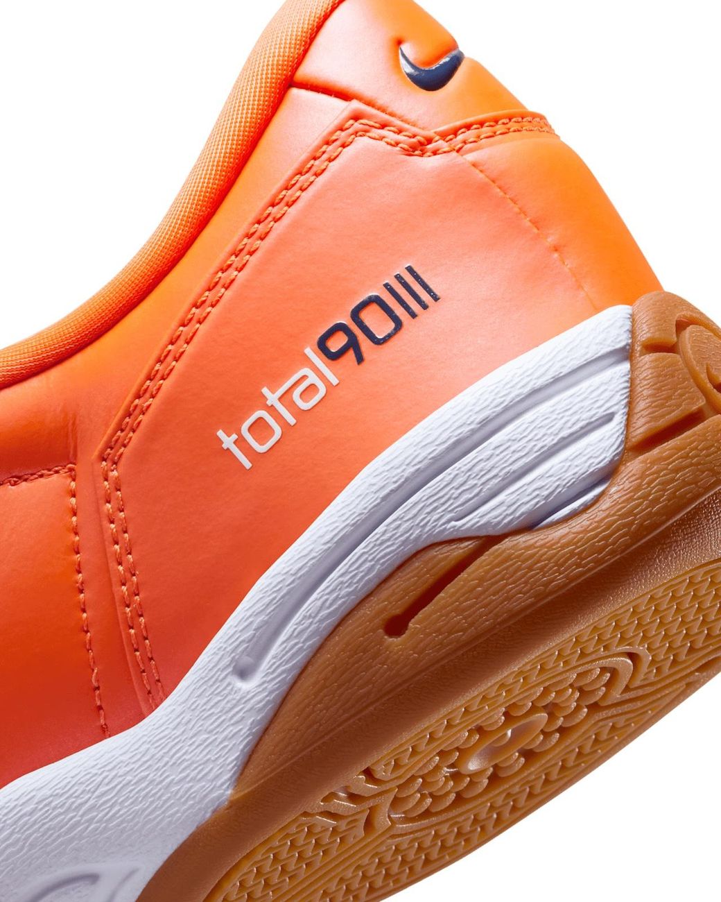 Nike Orange Total 90 Sp Quilted Low-Top Sneakers for men