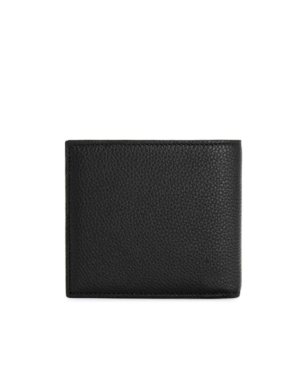 Loewe Black Logo Embossed Bifold Wallet for men