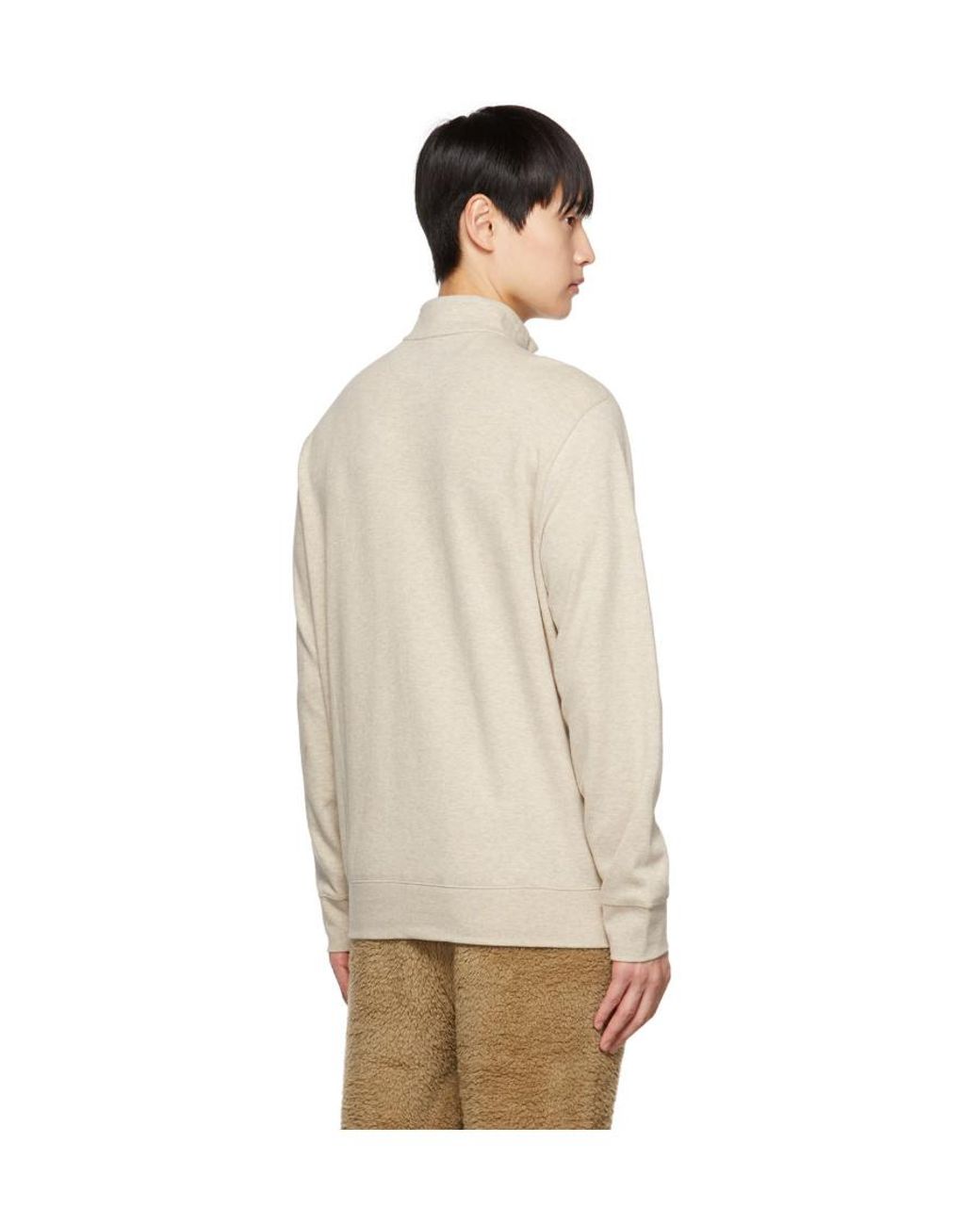 Polo Ralph Lauren Natural Pony Logo Embroidered Jumper for men