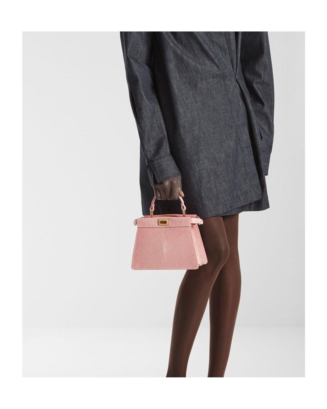 Fendi Pink Stingray Bag