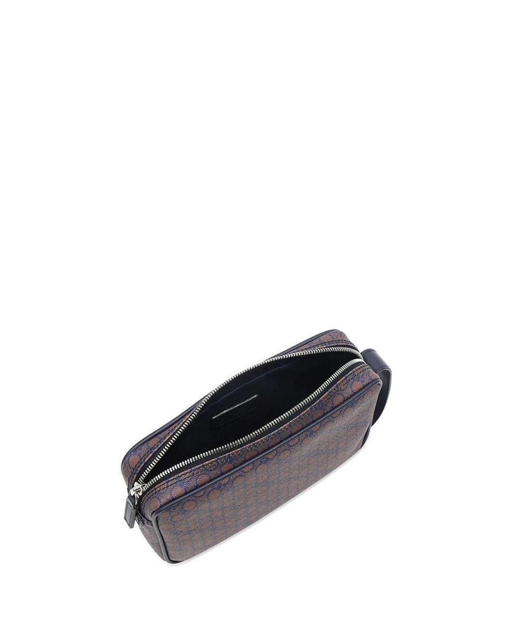 Ferragamo Purple Logo Hand-Held Bag