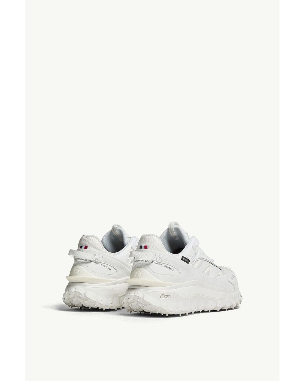Moncler White Trailgrip Gtx Low Top Sneakers