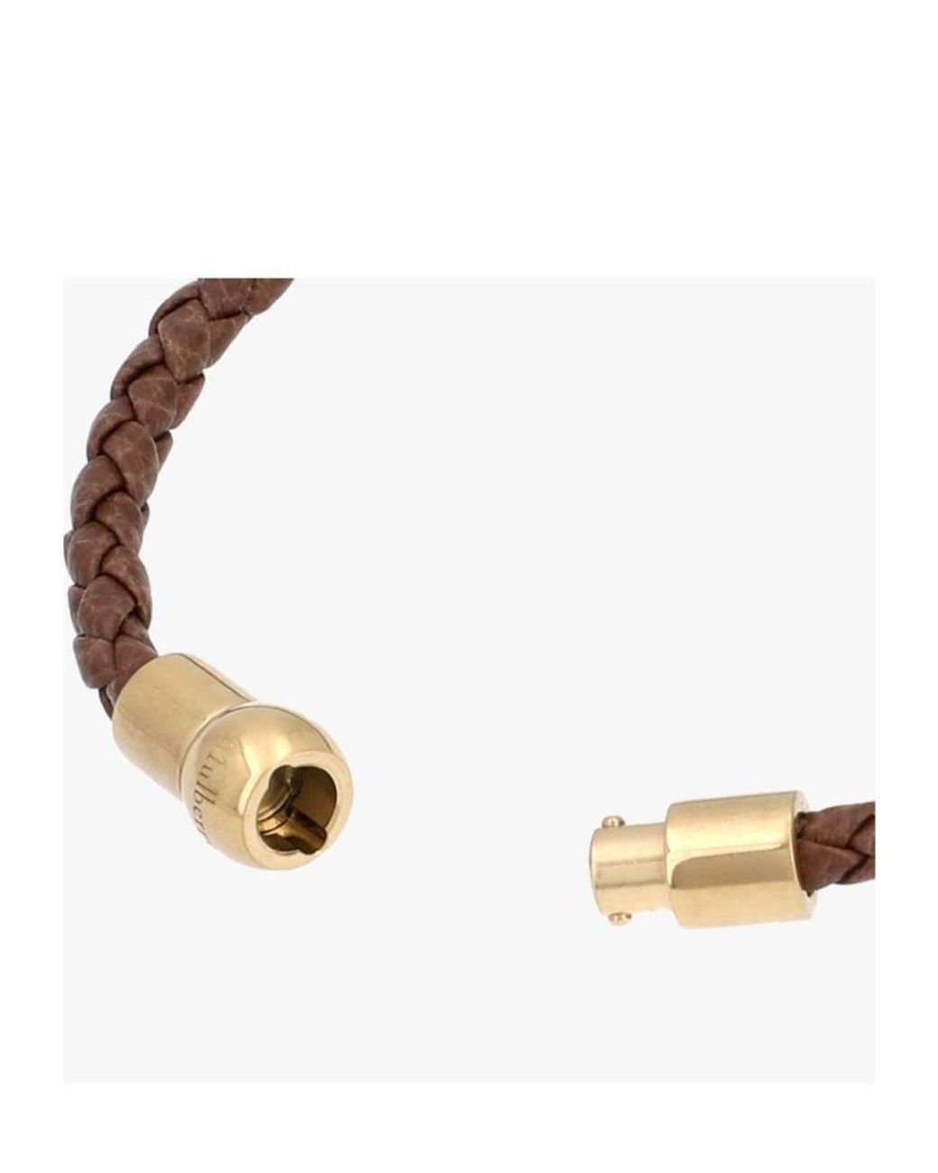 Mulberry Brown Bijoux Braided Bracelet