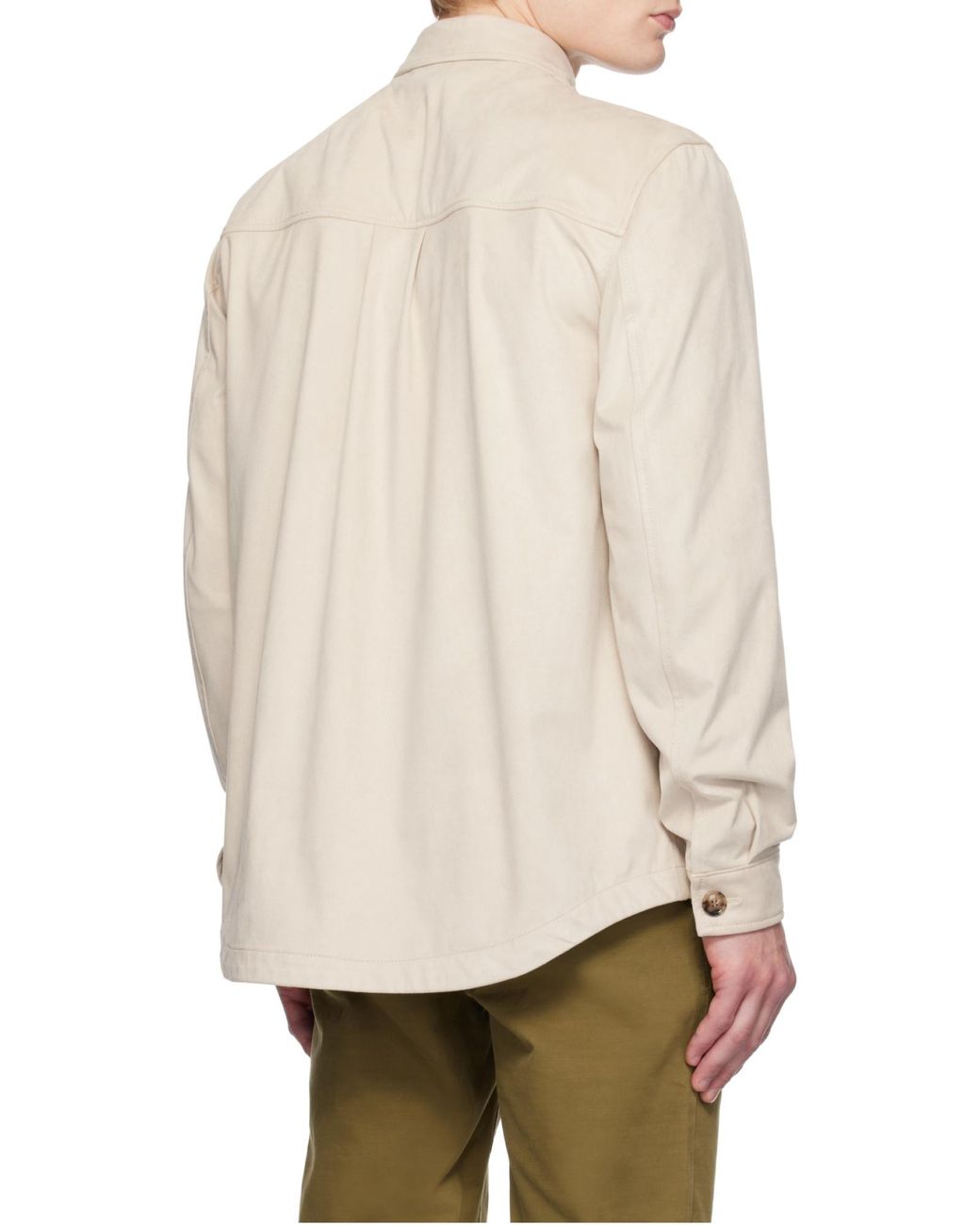 Boss White Boss Relaxed-Fit Overshirt for men
