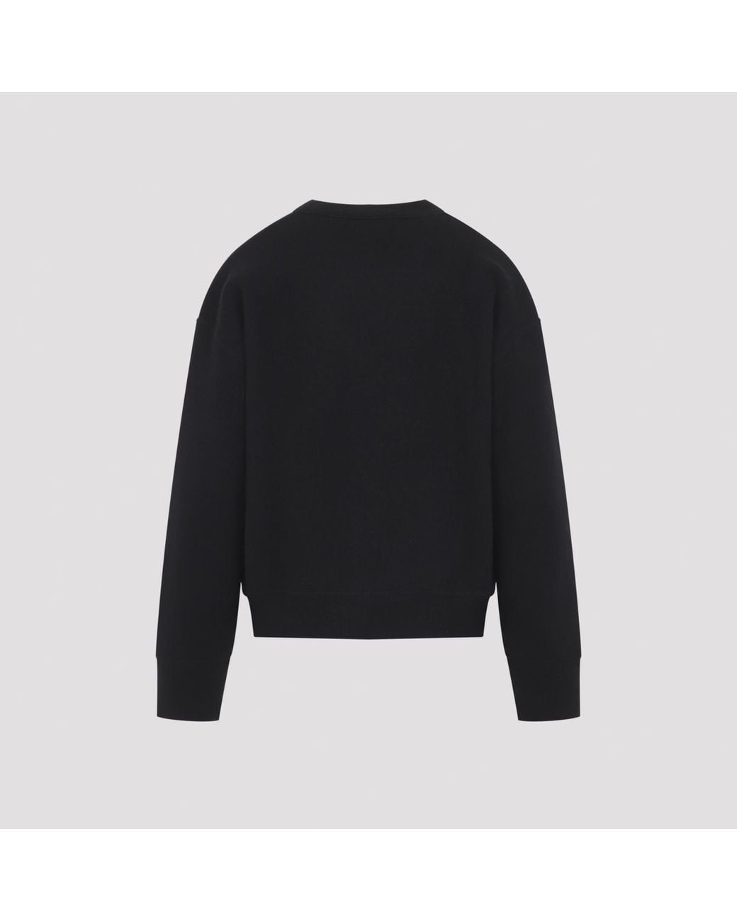Studio Nicholson Black Arvine Crew Neck Cardigan