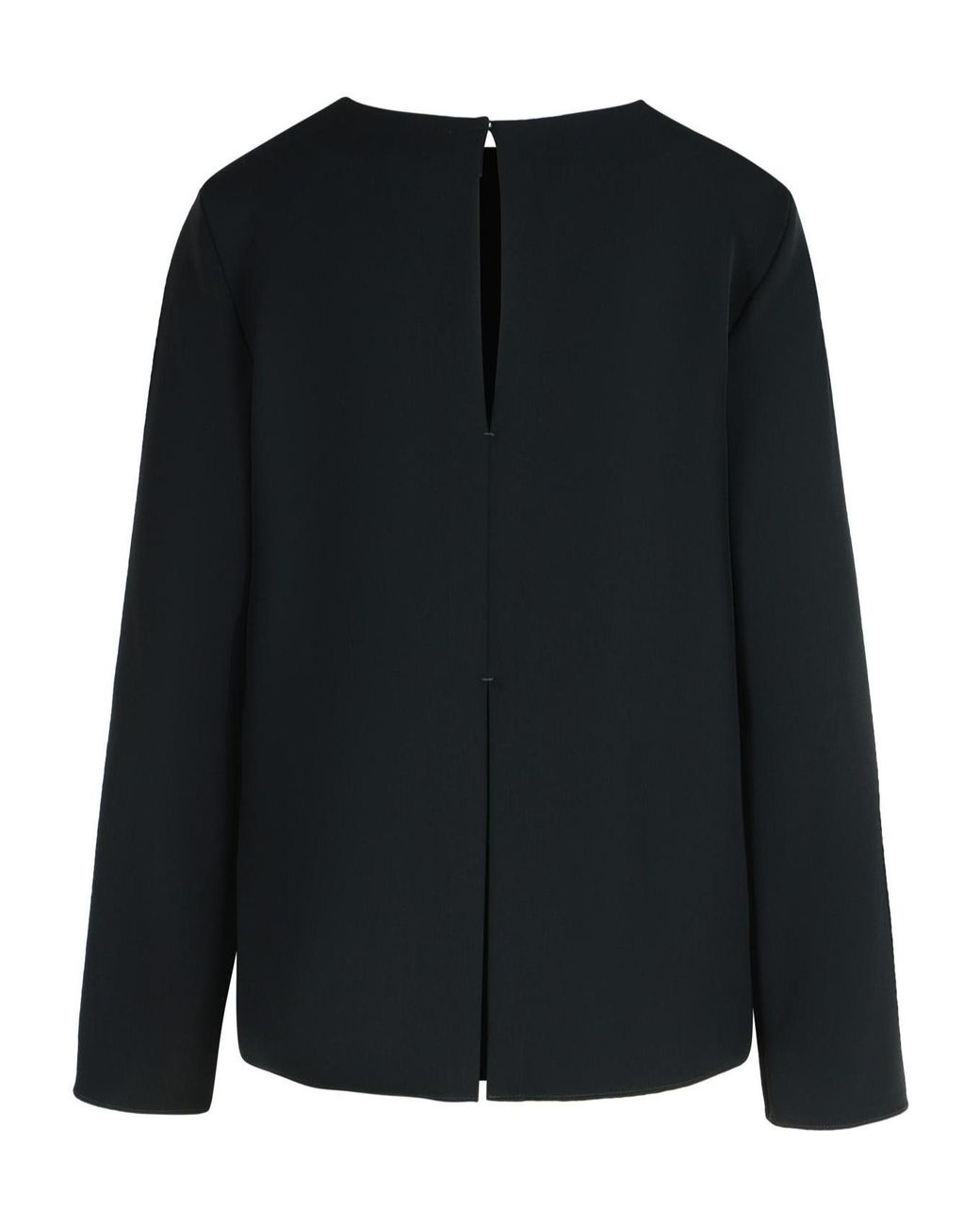 P.A.R.O.S.H. Black Long-Sleeve Blouse