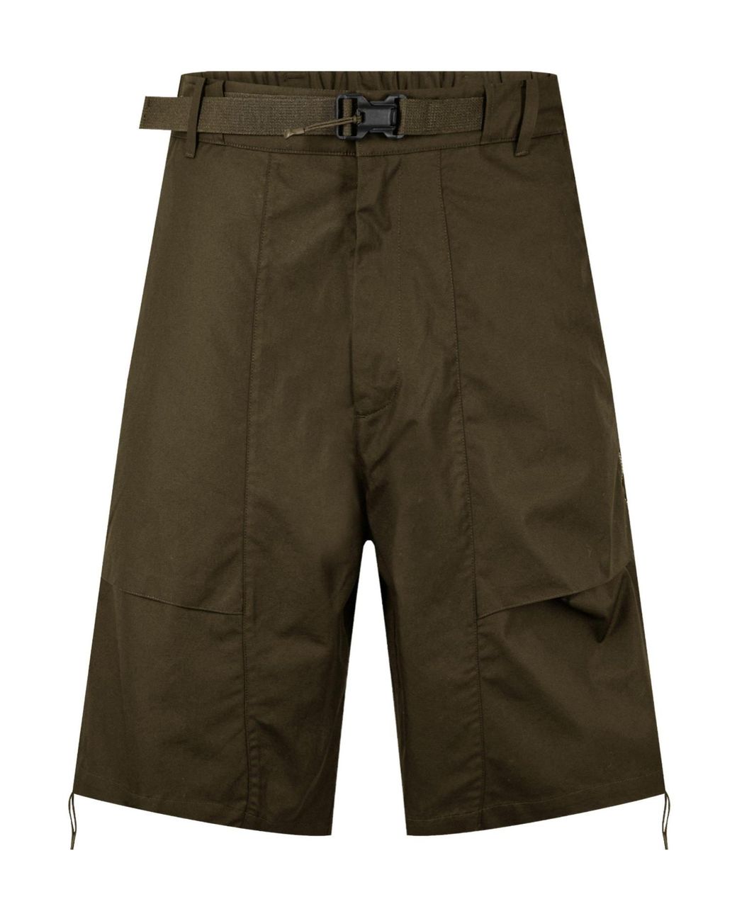C P Company Green Cargo Shorts for men
