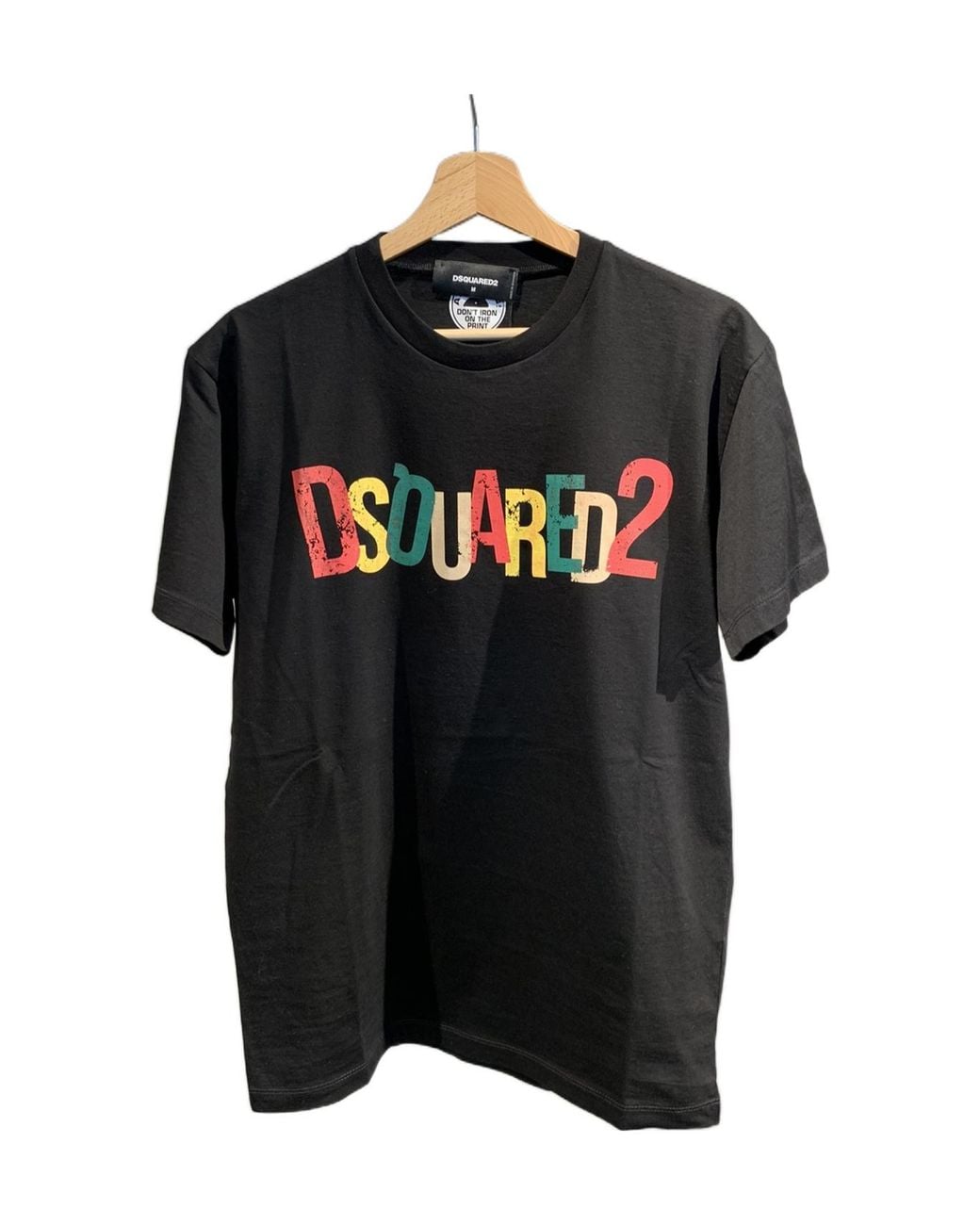 DSquared² Black Item O-Neck Short-Sleeved T-Shirt for men