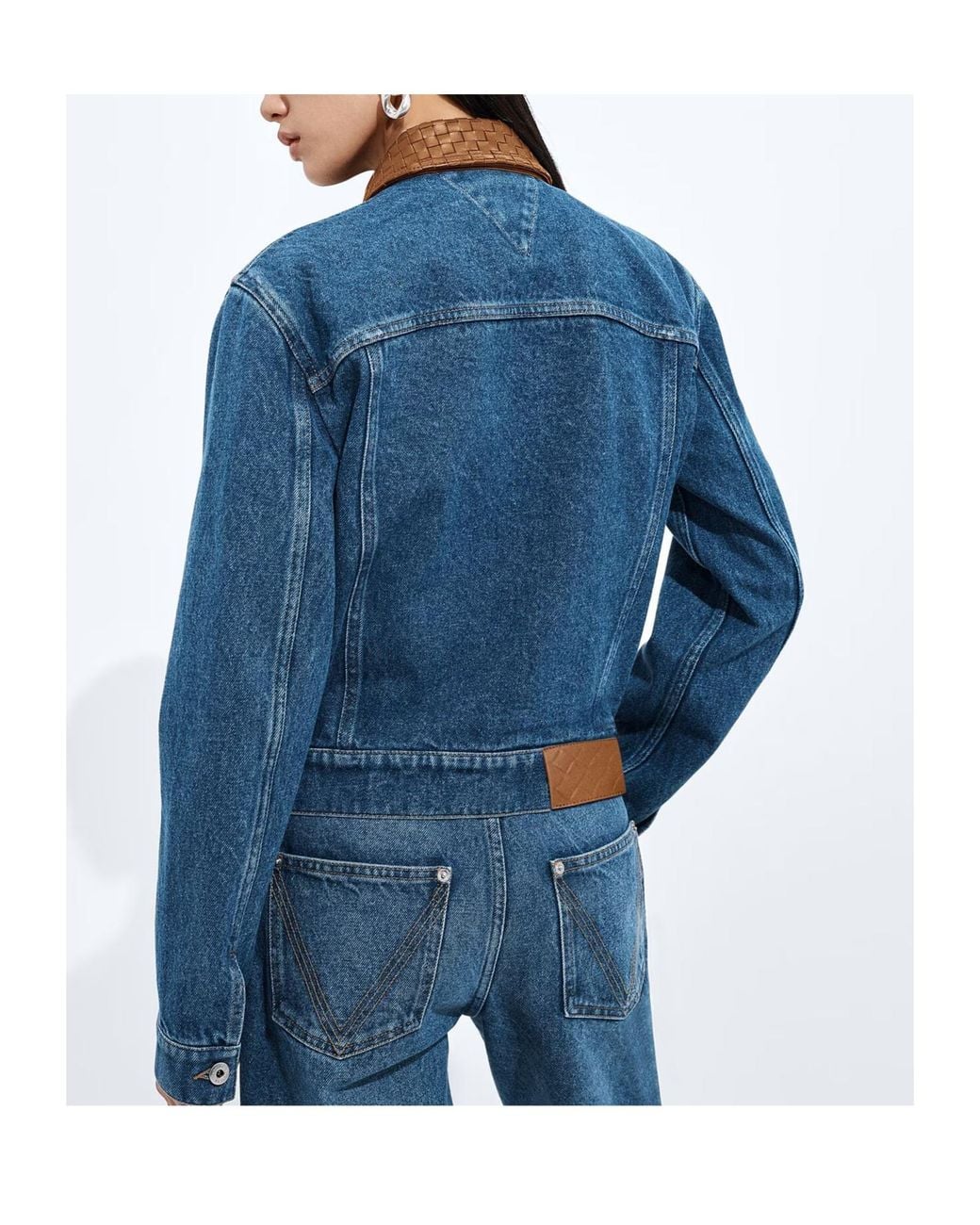 Bottega Veneta Blue Medium Jacket