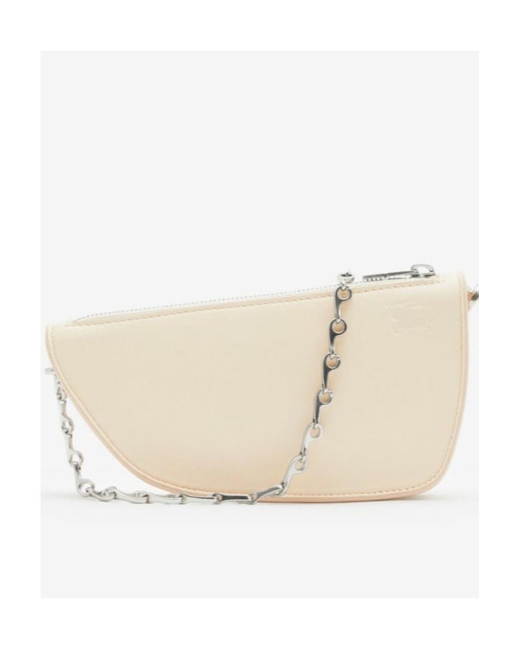 Burberry Natural Micro Shield Sling Zipped Mini Shoulder Bag