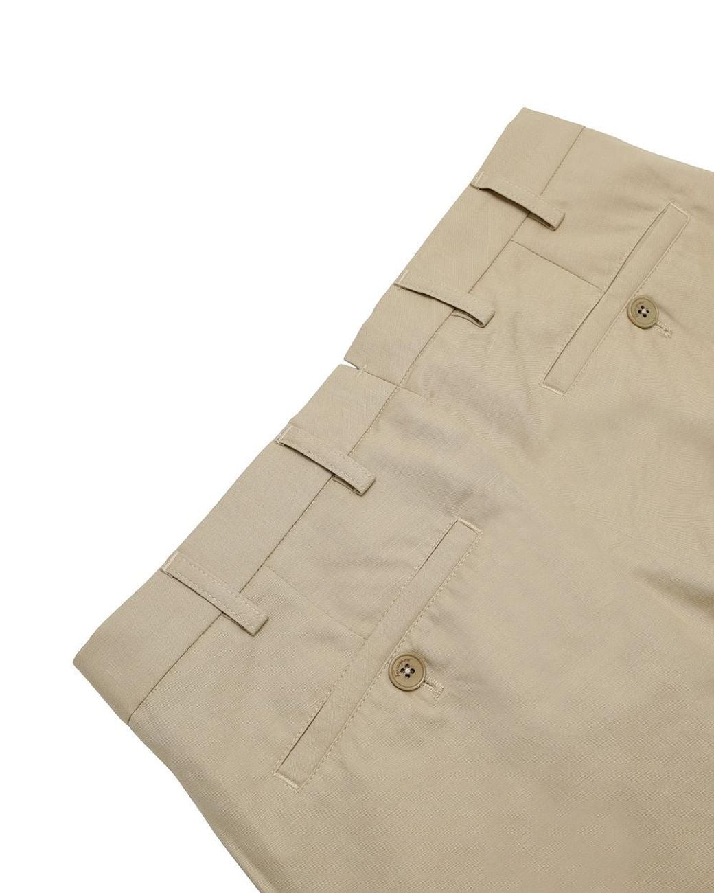 Ferragamo Natural Straight Casual Pants for men