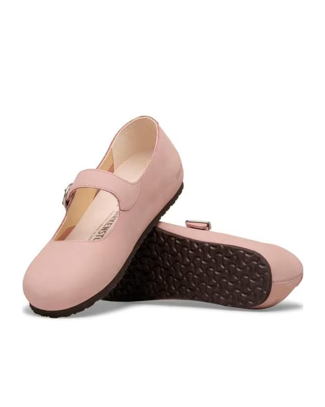 Birkenstock Pink Santa Clarita Mary Jane Ballet Flats
