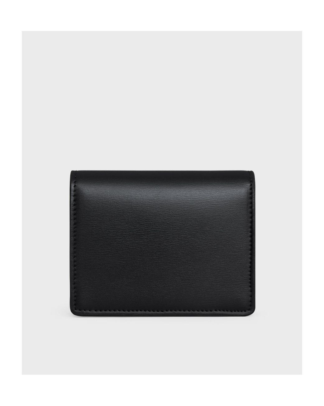 Céline Black Business Card Holder Triomphe