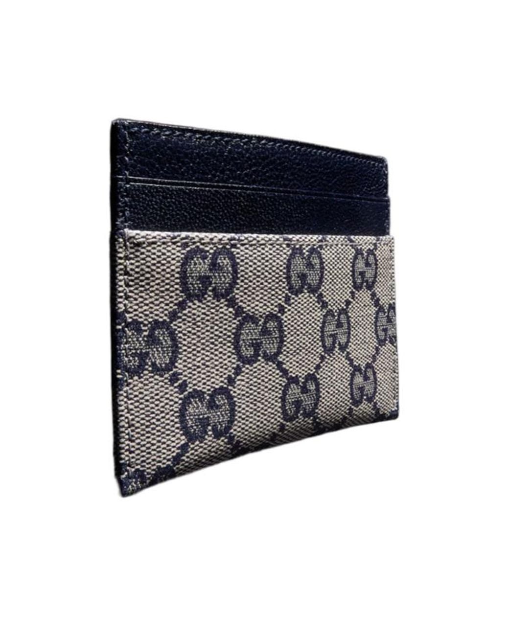 Gucci Black Essence Classic Card Case for men