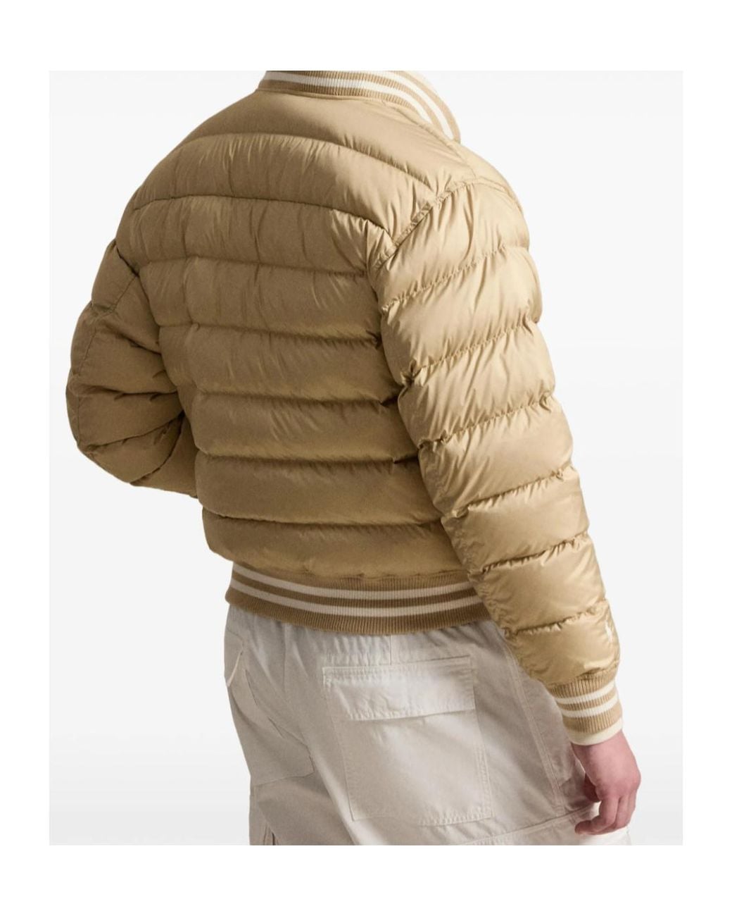 Polo Ralph Lauren Natural Cropped Down Jacket for men