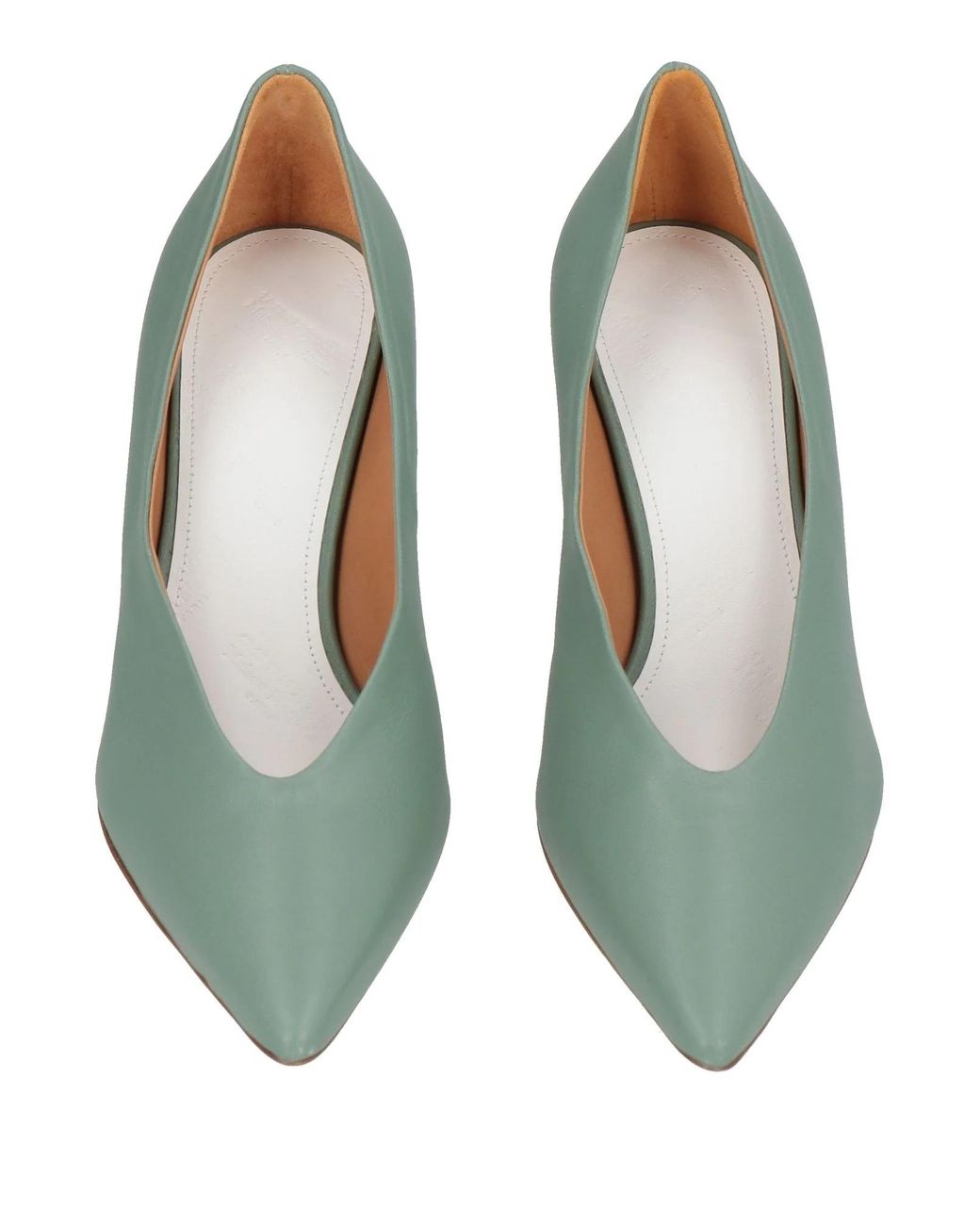 Maison Margiela Green Pumps Courts