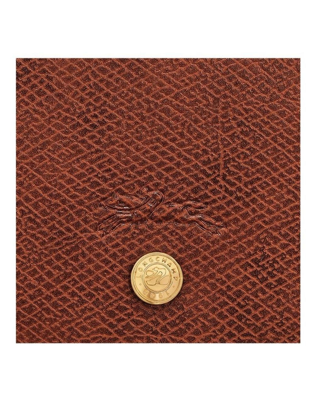 Longchamp Brown Épure Leather Crossbody Bag