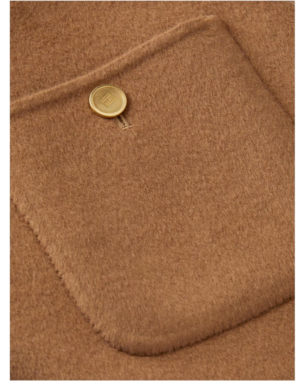 Tommy Hilfiger Brown Button-Embellished Mini Skirt