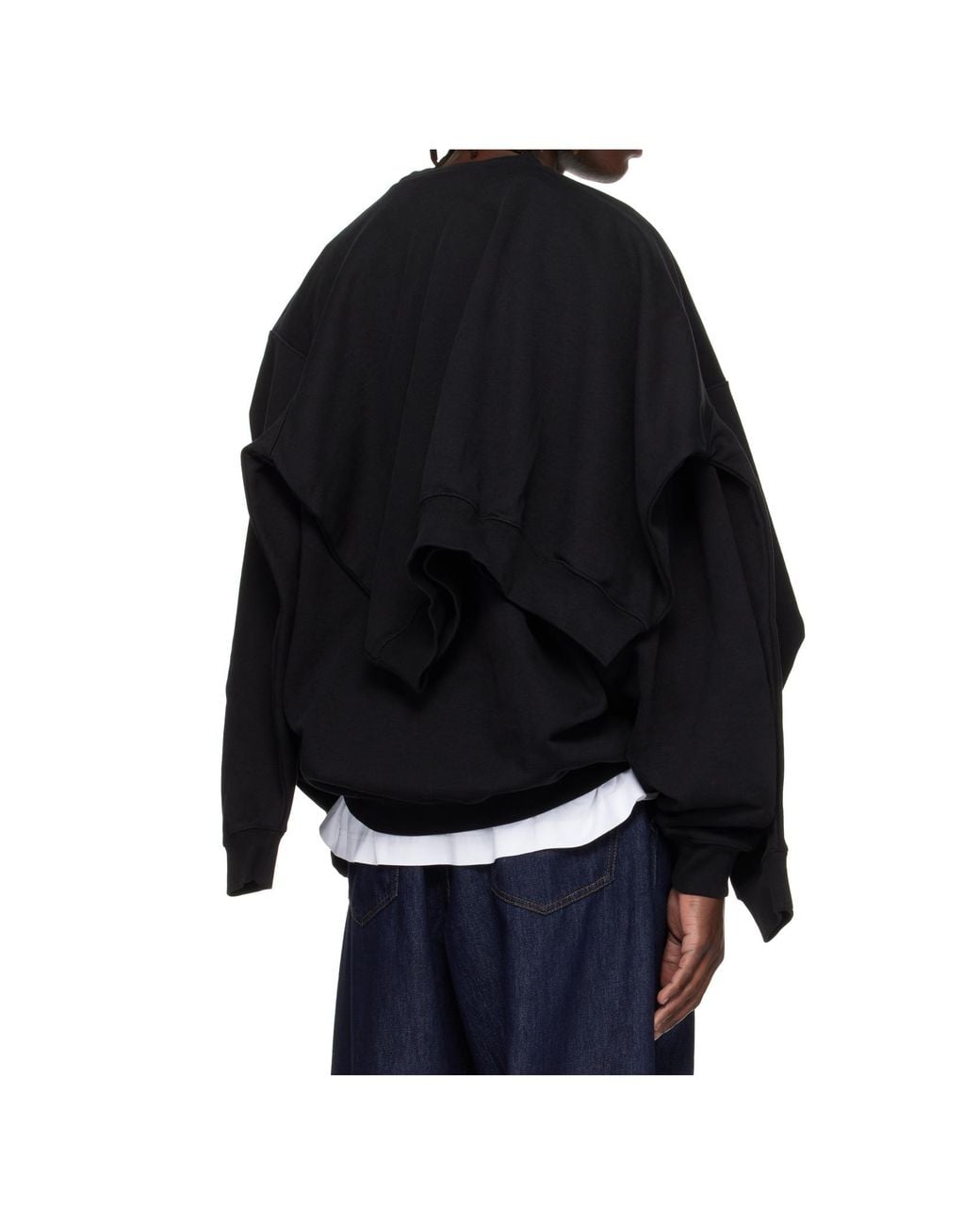 Vetements Blue Decorative Trim Sweatshirt for men
