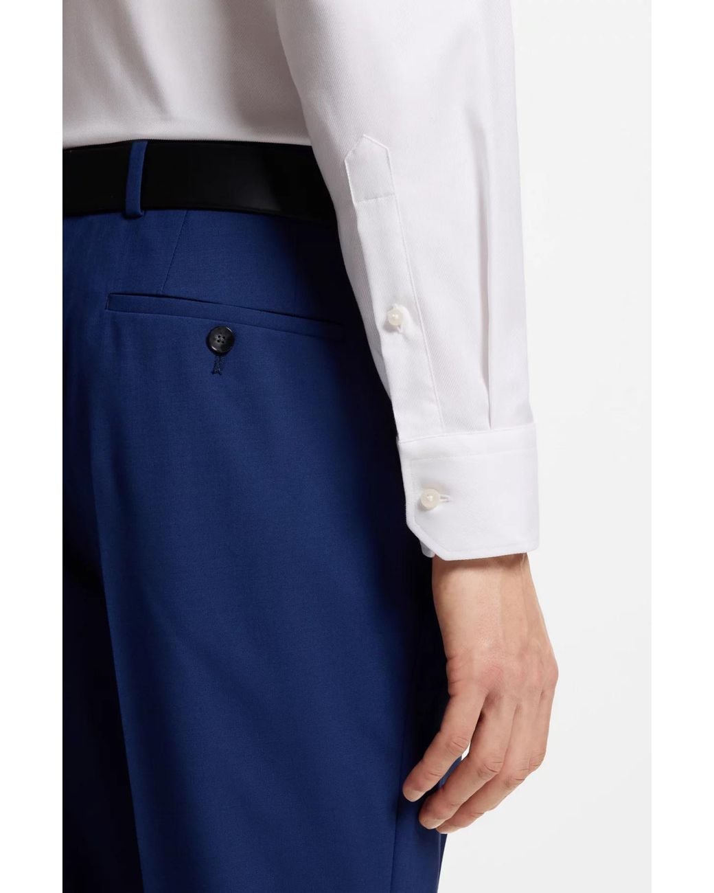 Boss White Boss Classic Long-Sleeve Shirt for men