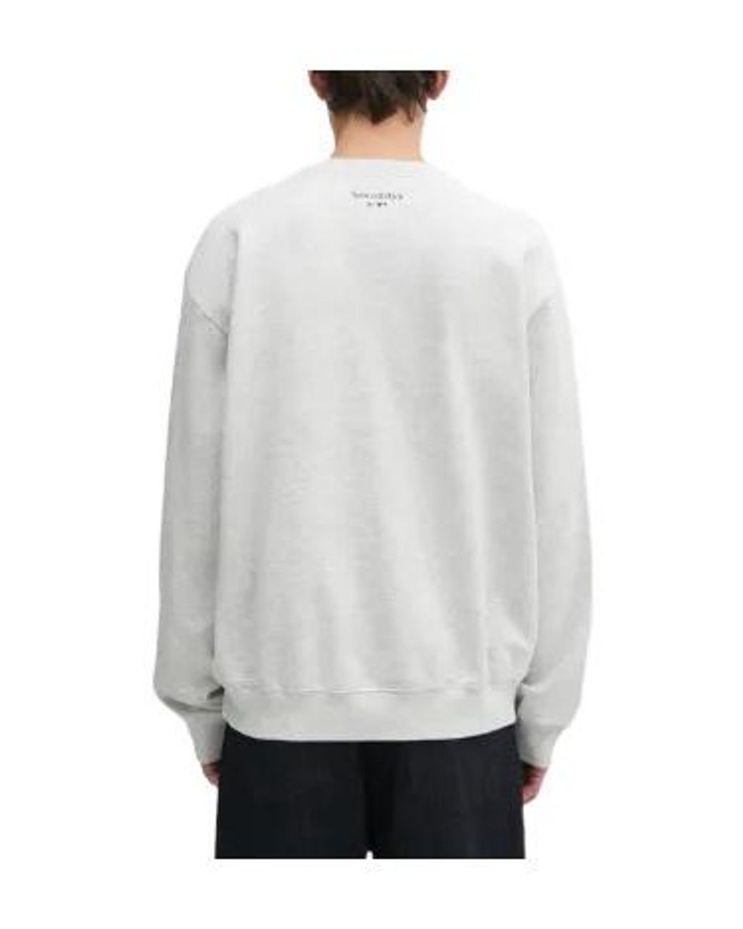 Sporty & Rich Gray Graphic-Print Sweatshirt