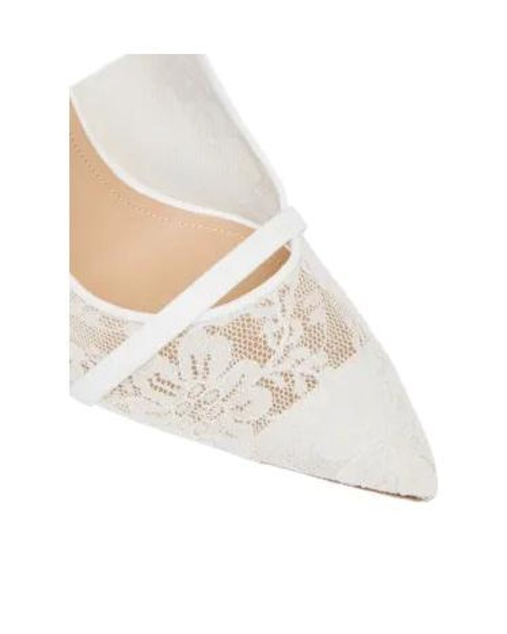 Malone Souliers White 85Mm Maureen Mules
