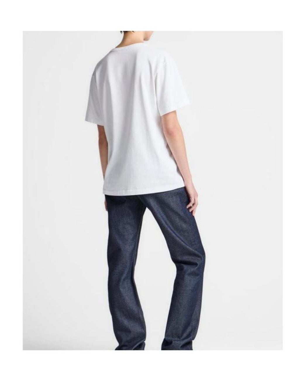 J.W. Anderson White Jw Anderson Logo-Embroidered T-Shirt