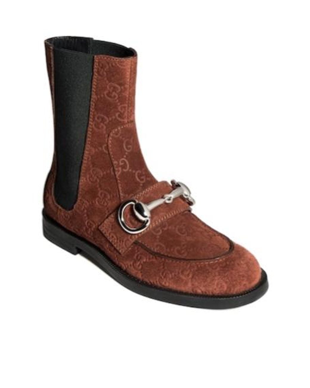 Gucci Brown Boulevard Bootie