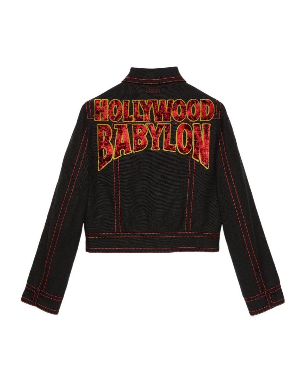 Gucci Black Hollywood Babylon Jacket