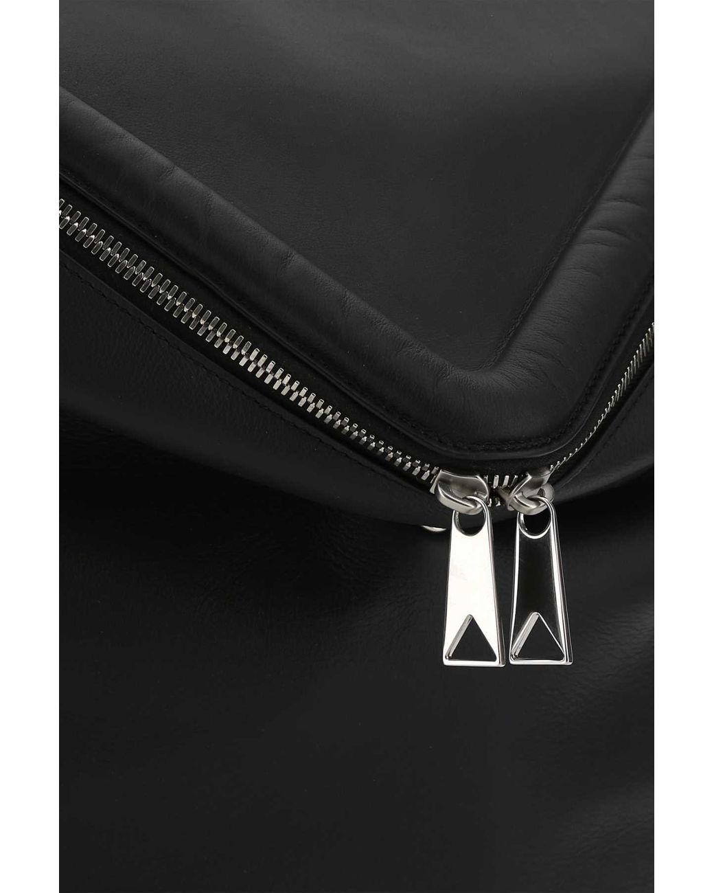 Bottega Veneta Black Zip Backpack for men