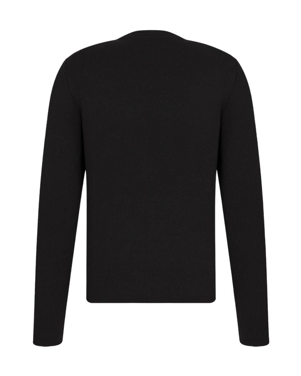 Dior Black Long-Sleeved Sweater for men