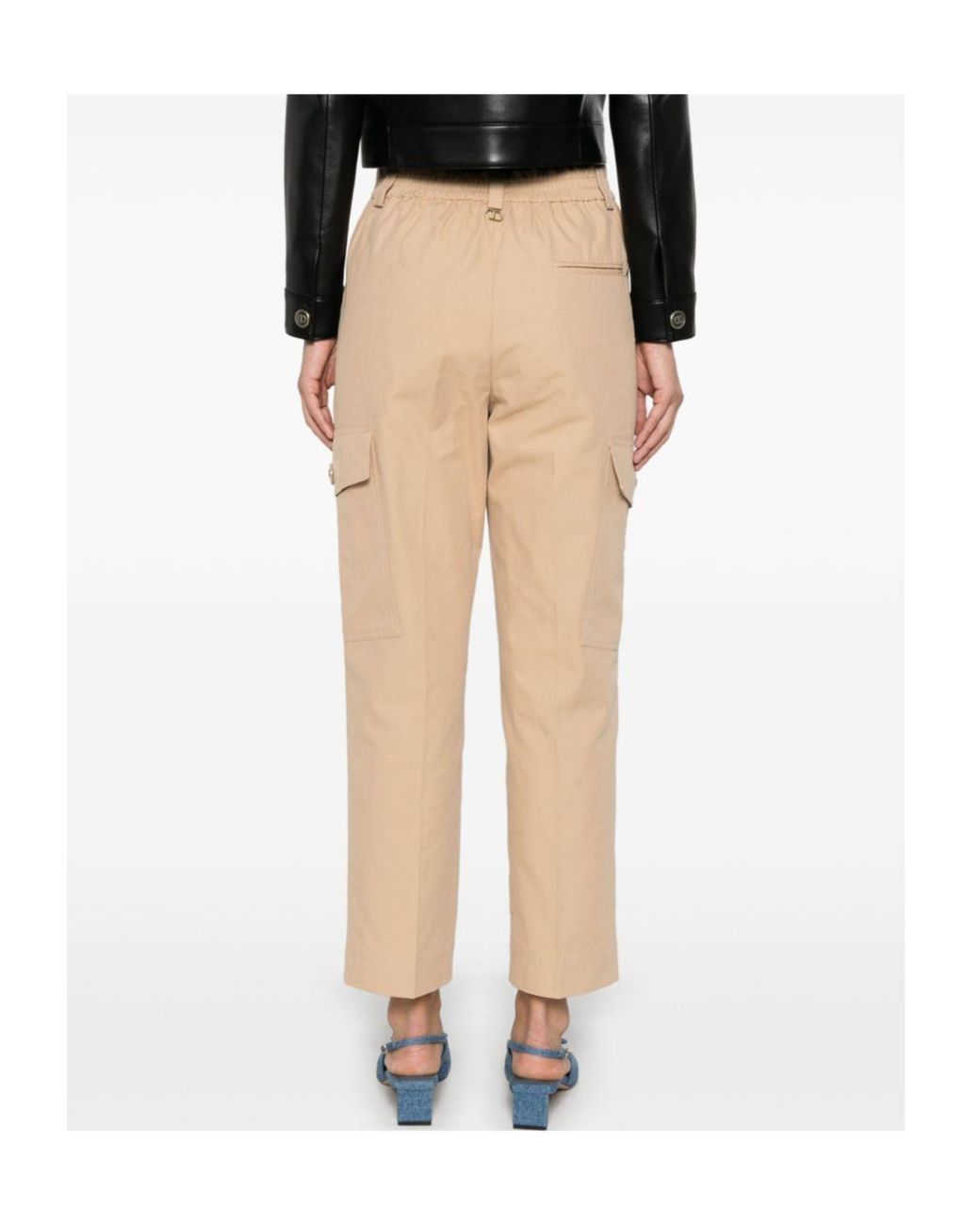 Twinset Natural Cargo Pants