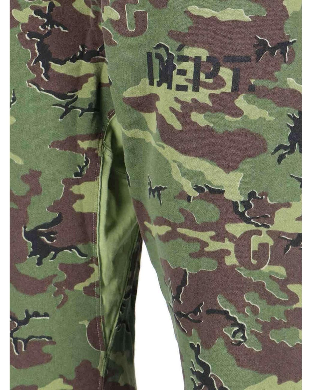 GALLERY DEPT. Green Elastic Waist Casual Pants for men