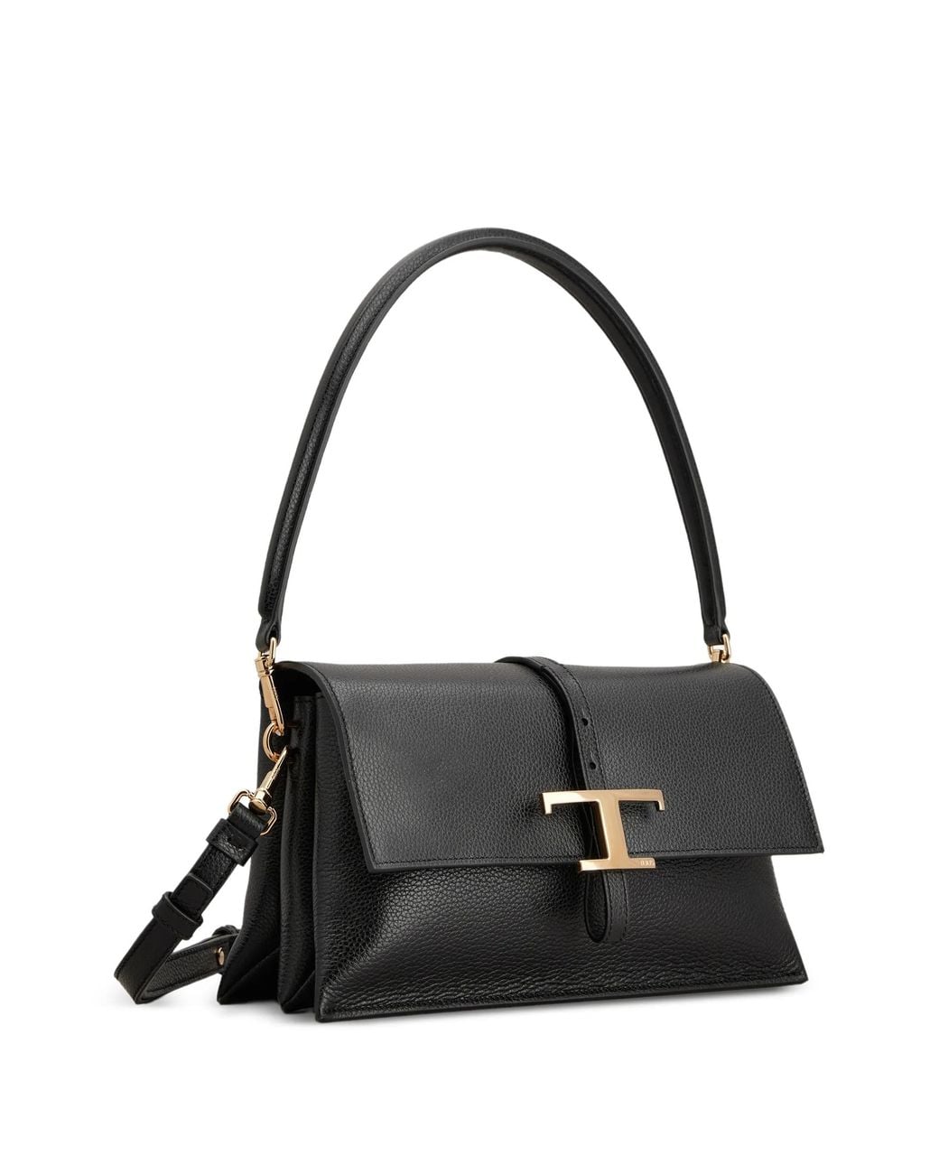 Tod's Black T Timeless Mini Shoulder Bag