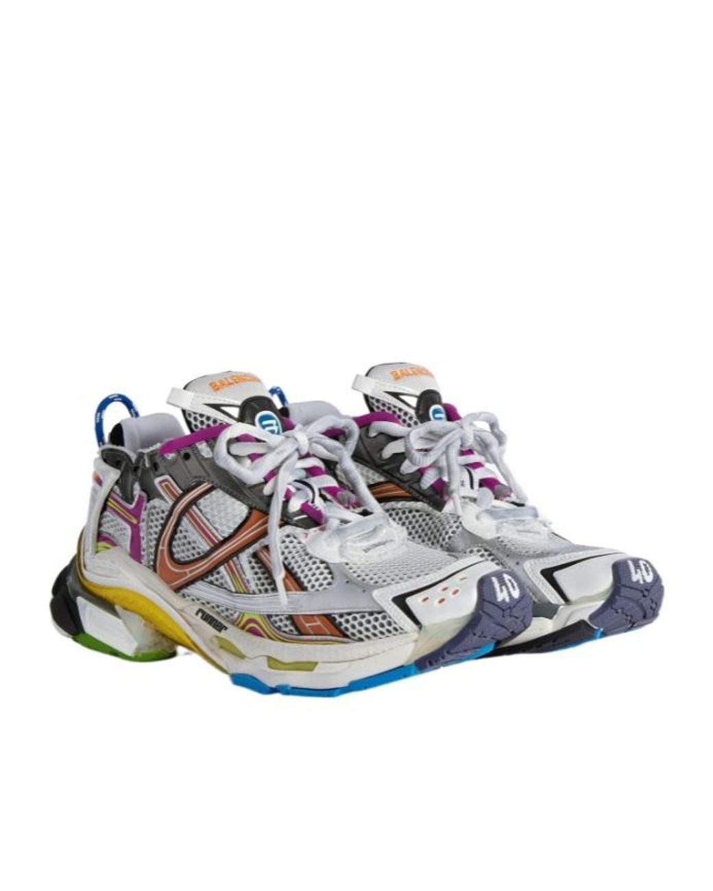 Balenciaga Blue Runner Sneaker for men