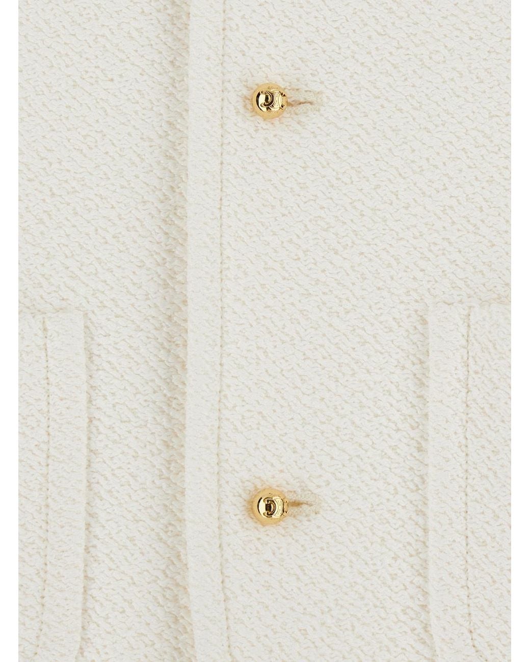 Céline White Icone Jacket