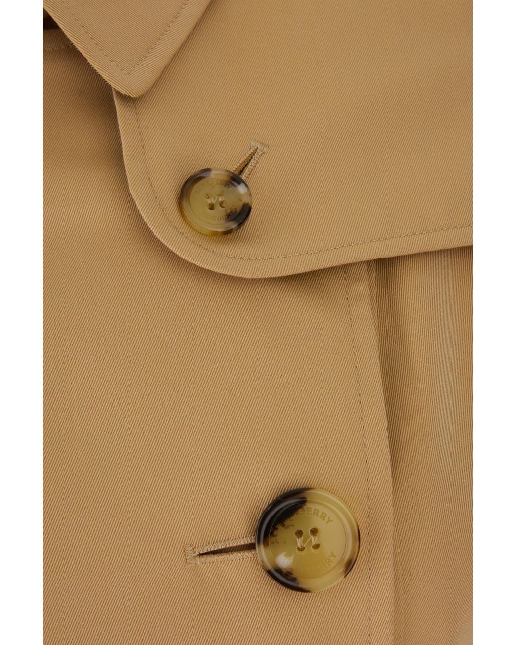 Burberry Natural Long Chelsea Heritage Belted Trench Coat