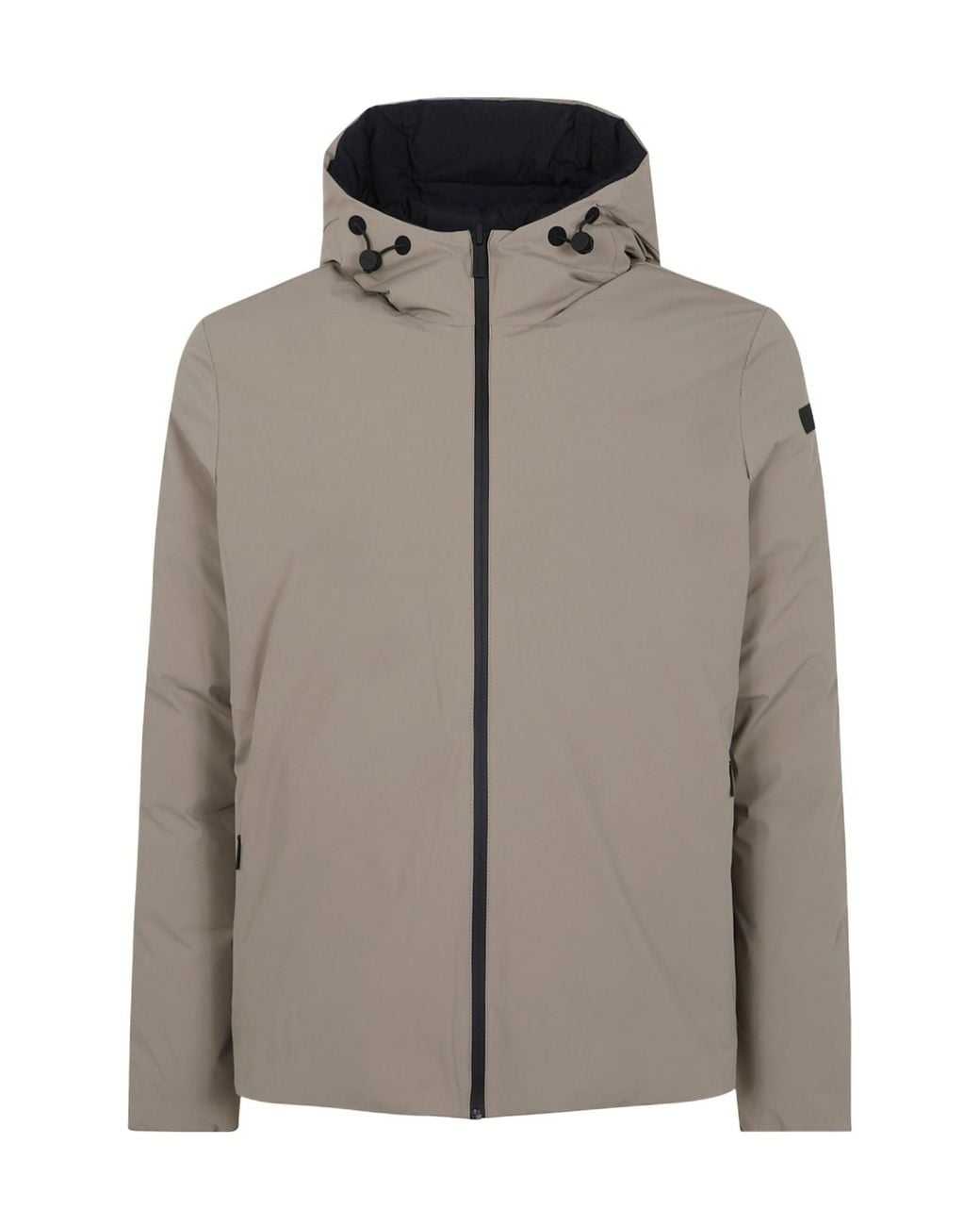 Rrd Brown Montecristo Reversible Hooded Jacket for men