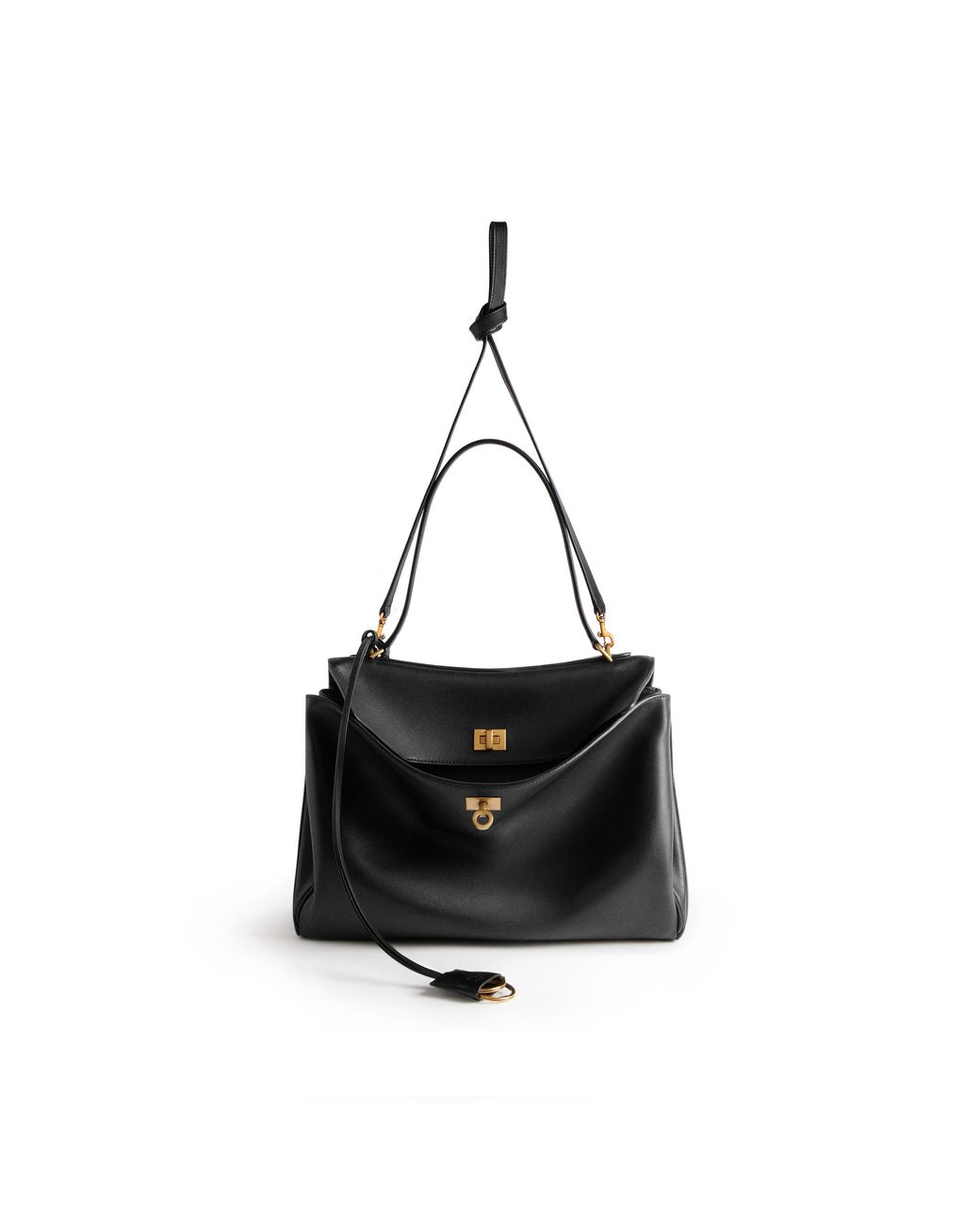 Balenciaga Black Rodeo Medium Handbag