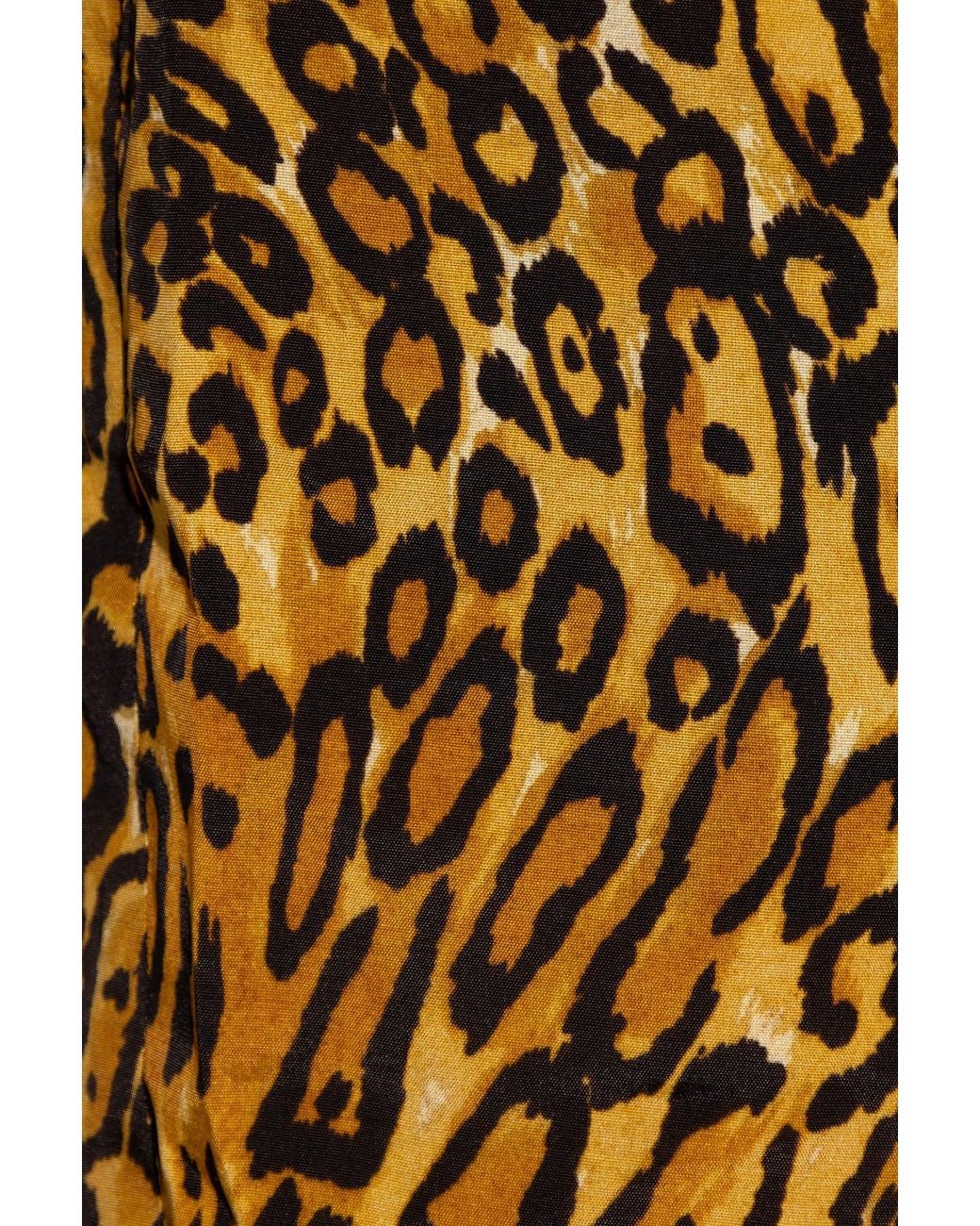 Moschino Yellow Pattern Shorts for men