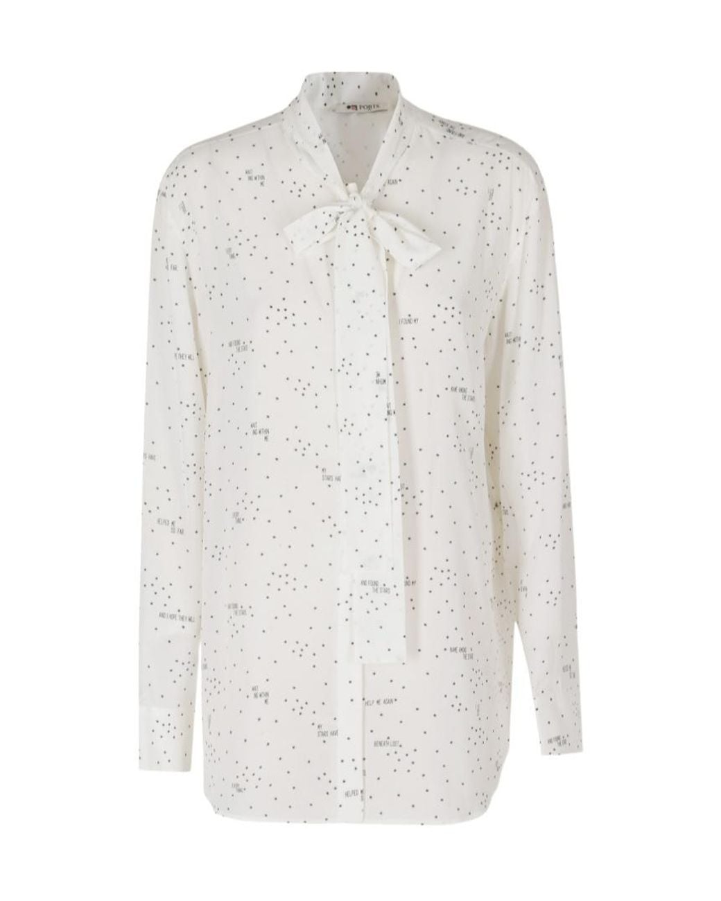 Ports 1961 White Long-Sleeved Shirt