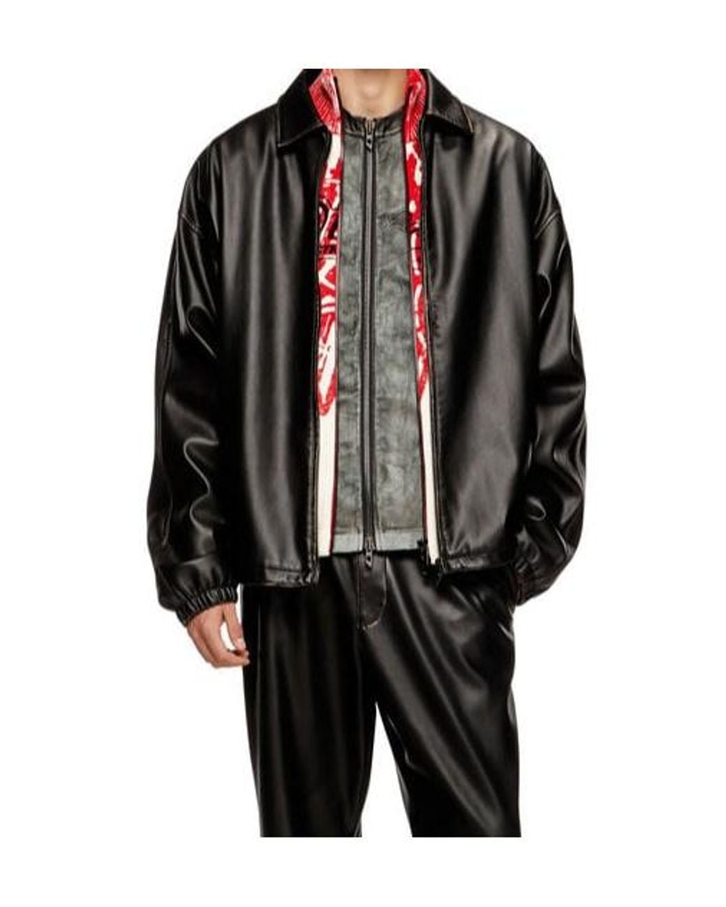 DIESEL Black J-Ake Zip-Up Jacket