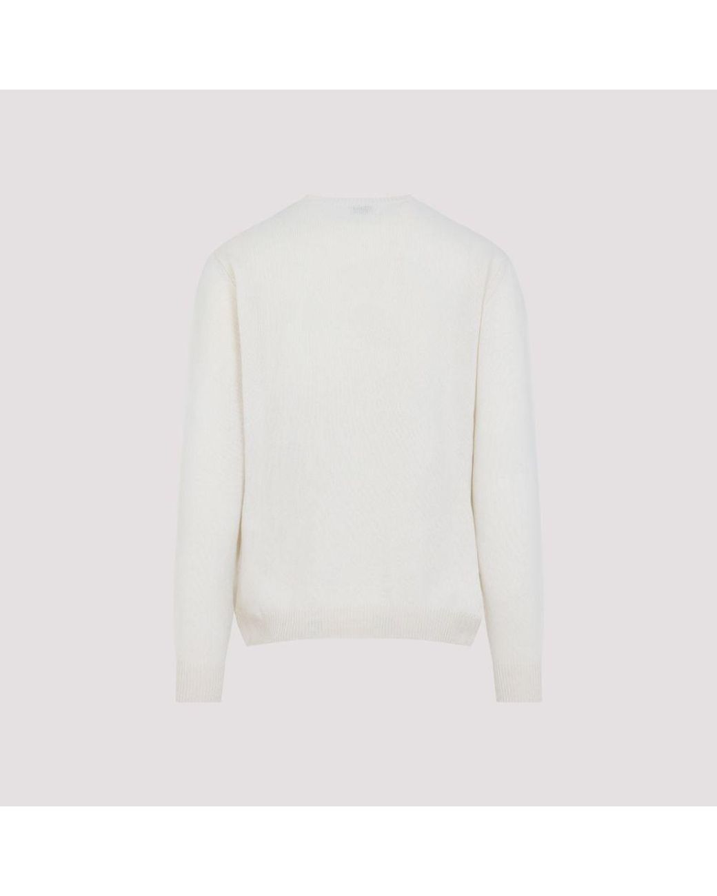 Etro White Cashmere Sweater for men