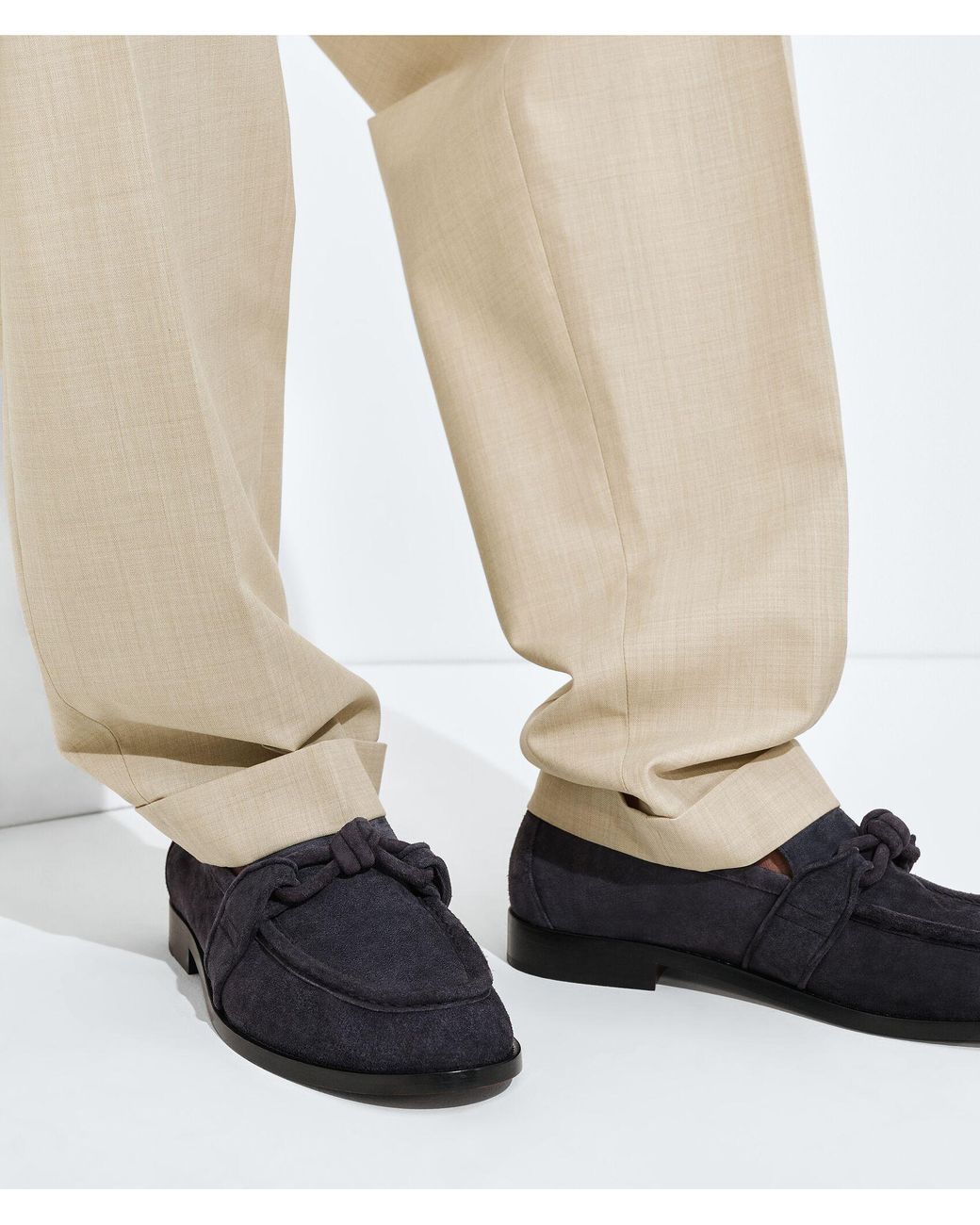 Bottega Veneta Blue Astaire Loafer for men
