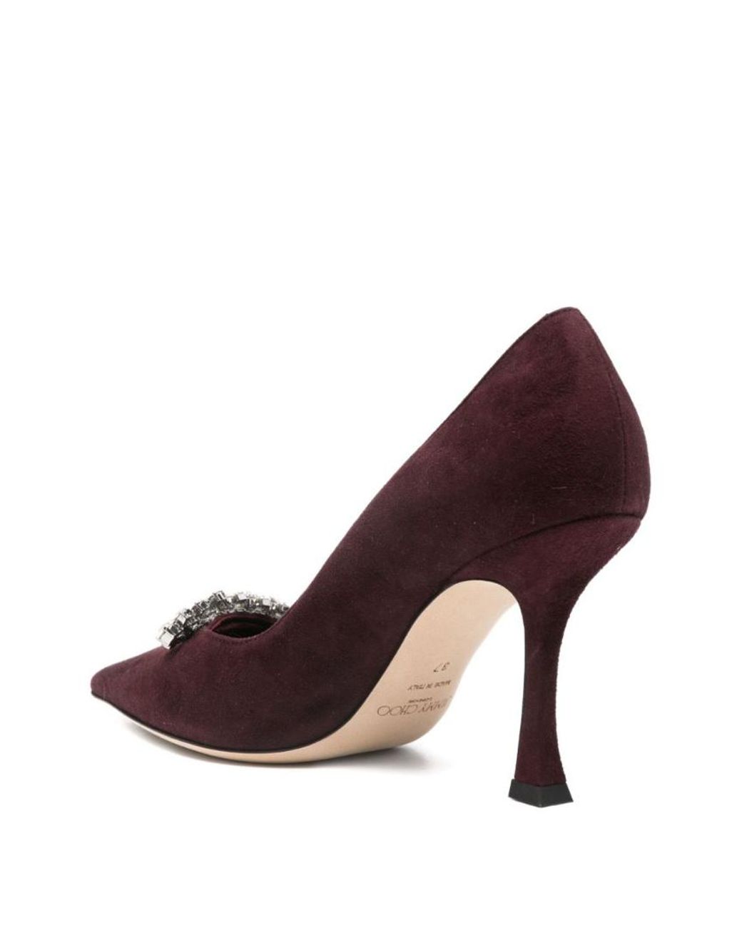 Jimmy Choo Purple Pointed High Heels