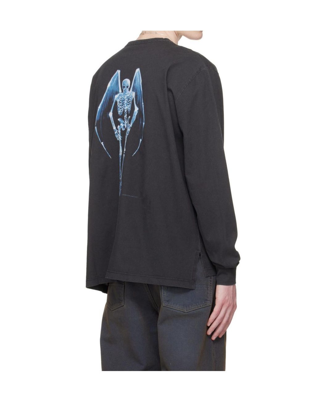Our Legacy Black Cruise Fallen Angel Long-Sleeve T-Shirt for men