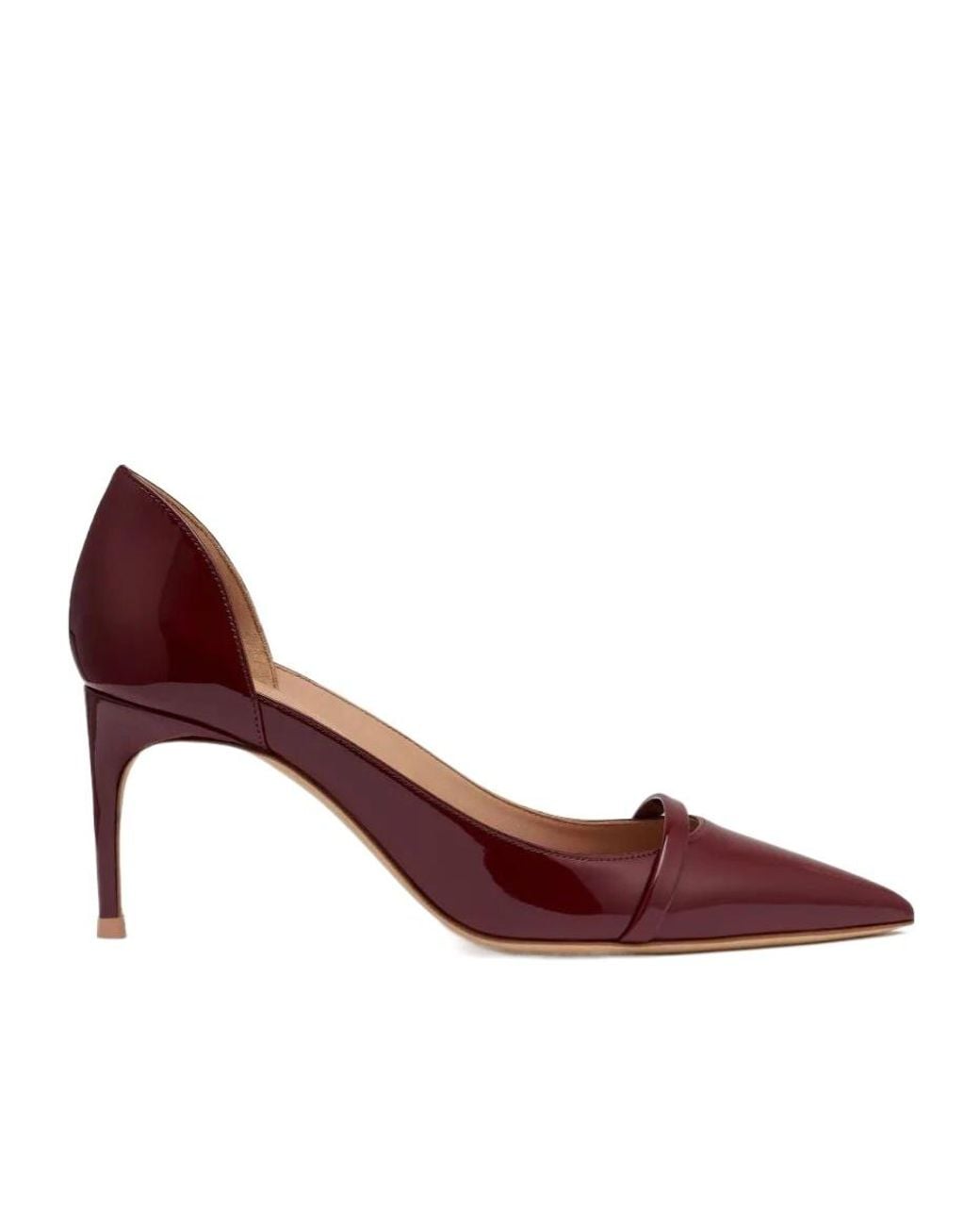 Malone Souliers Brown Crawford Pointed-Toe Pumps