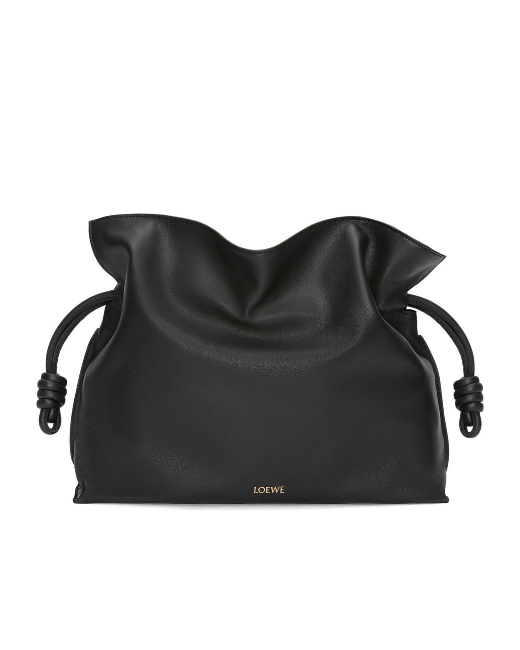 Loewe Black Flamenco Large Shoulder Bag